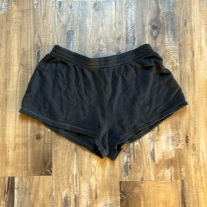 Skims Black Lounge Shorts